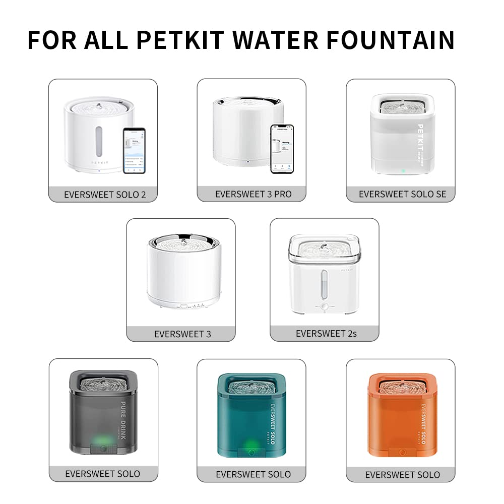 Amazon | PETKIT(ペットキット) 給水器交換用フィルター3.0 (5コセット